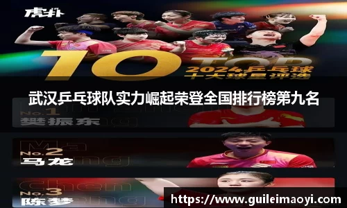 武汉乒乓球队实力崛起荣登全国排行榜第九名